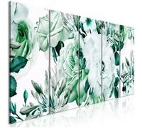 Tableau - Rose Composition (5 Parts) Narrow Green - 200x80 Artgeist (8336) Rose