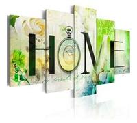 Tableau Rose house-Taille L 100 x H 50 cm Imprimé G