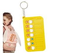 Tableau Routine Quotidienne Enfant - Liste Tâches Coucher Porte-Clés, Planning Responsabilités Portable, Emploi Du Temps Mignon | Organisateur Poche Pour Sac À Dos Cartable Fournitures