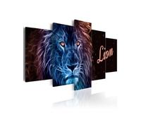 Tableau Royal flames-Taille L 100 x H 50 cm