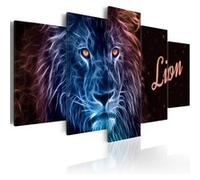 Tableau Royal flames-Taille L 100 x H 50 cm