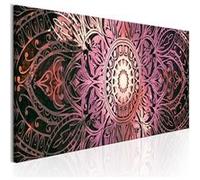 Tableau Ruby Mandala-Taille L 135 x H 45 cm