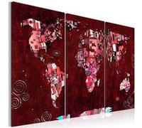 Tableau Ruby World-Taille L 120 x H 80 cm Imprimé G