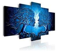 Tableau Sapphire Kiss-Taille L 100 x H 50 cm Imprimé G