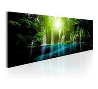 Tableau Sapphire Lake-Taille L 150 x H 50 cm Imprimé G