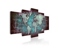 Tableau Sapphire Map-Taille L 200 x H 100 cm