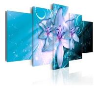 Tableau Sapphire Nights-Taille L 100 x H 50 cm Imprimé G