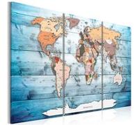 Tableau Sapphire Travels-Taille L 90 x H 60 cm Imprimé G