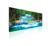 Tableau Sapphire Waterfalls I-Taille L 225 x H 90 cm