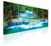 Tableau Sapphire Waterfalls I-Taille L 225 x H 90 cm