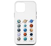 Tableau Scientifique des Types de planètes Astronomie Coque pour iPhone 12 Mini
