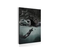 Tableau - Secrets de l'océan - 80x120 (8594)