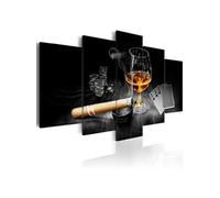 Tableau Secrets sombres-Taille L 100 x H 50 cm Imprimé