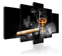 Tableau Secrets sombres-Taille L 200 x H 100 cm