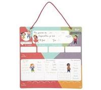Tableau semainier Magnétique Montessori 70 images magnétiques Multi G
