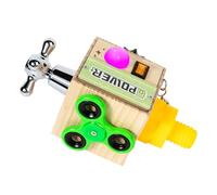 Tableau sensoriel : Jouet en Bois, Aide à l'apprentissage interactif | Jouets éducatifs interactifs, Conseil sensoriel pour Toy Educational Toy Piddlers préscolaires Améliore Le développement