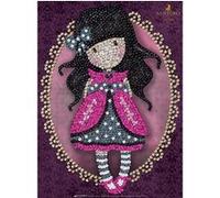Tableau sequin art gorjuss rose - sequin art Multicolore - assort. G