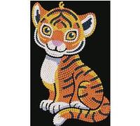 Tableau sequin art tia le tigre - sequin art Multicolore - assort. G