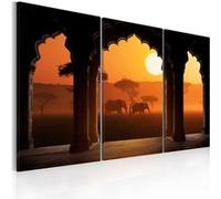 Tableau - Sérénité de l'Afrique - triptyque - 90x60 Artgeist (9825) G