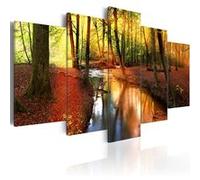 Tableau Silent forest-Taille L 200 x H 100 cm Imprimé