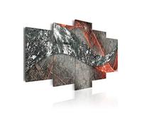 Tableau Silver Fire-Taille L 100 x H 50 cm
