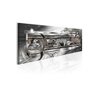 Tableau Silver Source-Taille L 150 x H 50 cm Imprimé