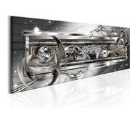 Tableau Silver Source-Taille L 150 x H 50 cm