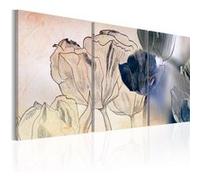 Tableau - Sketch of Tulips - 60x30 Artgeist (8782) G