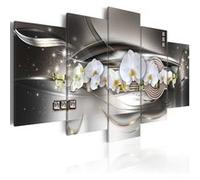 Tableau Steel orchids-Taille L 200 x H 100 cm Imprimé G