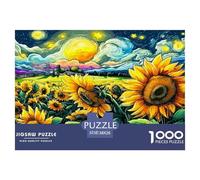 Tableau Style Puzzle 1000 Piece pour Adultes Enfant, Puzzle 1000pcs Jeu Éducatif Défi Jouet Jeu D'adresse pour Toute La Famille 38x26cm/1000pcs