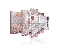 Tableau Summer adventure-Taille L 100 x H 50 cm