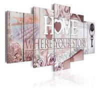 Tableau Summer adventure-Taille L 200 x H 100 cm Imprimé G