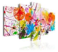 Tableau Summer of Colours-Taille L 200 x H 100 cm Imprimé
