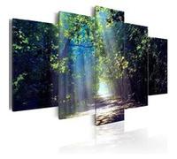 Tableau Sunny Forest Path-Taille L 200 x H 100 cm Imprimé G
