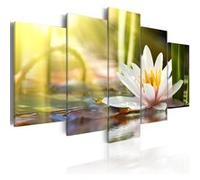 Tableau Sunny Lotus-Taille L 100 x H 50 cm Imprimé G