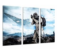 Tableau sur bois, Star Wars Army Darth Vader, Battle Soldier Ship, 97 x 62 cm, impression de qualité photo. Réf. 27011