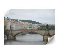 Tableau sur Toile 29,7x21 cm | Format A4 | paysage urbain