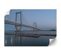 Tableau sur Toile 59,4x42 cm | Format A2 | Pont de nuit