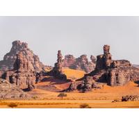 Tableau sur toile 90 x 60 cm : Sahara désert Tadrart Rouge dans le sud de l'Algérie (244106911)