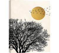 Tableau sur toile de style nordique - Sayaka Miko, Oiseaux migrateurs I - 70x100 cm