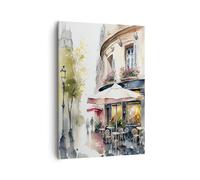 Tableau sur Toile Décoratif 50x70 cm Villes Art - 6177