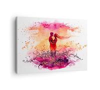 Tableau sur Toile Décoratif 70x50 cm Personnes Art - 3006