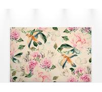 Tableau sur toile Fleur Beige Rose 90x60 DD120264 Tableau sur toile Nature