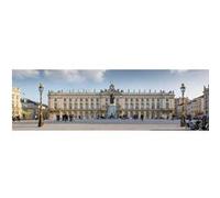 Tableau sur toile hôtel de ville de Nancy 30x97 cm CEANOTHE Décoration Murale Art Décoratif Muraux Peinture Imprimée en HD Salon Chambre Bureau Fabriqué en France Gris G