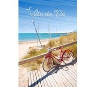 Tableau sur toile illustration Balade Vélo 45x65 cm CEANOTHE Décoration Murale Art Décoratif Muraux Peinture Imprimée en HD Salon Chambre Bureau Fabriqué en France Bleu G