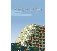 Tableau sur toile illustration la Grande Motte 30x45 cm CEANOTHE Décoration Murale Art Décoratif Muraux Peinture Imprimée en HD Salon Chambre Bureau Fabriqué en France Bleu G