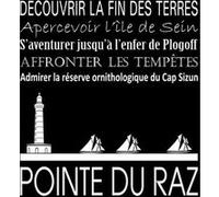 Tableau sur toile Pointe du Raz noir 30x30 cm CEANOTHE Décoration Murale Art Décoratif Muraux Peinture Imprimée en HD Salon Chambre Bureau Fabriqué en France Noir G