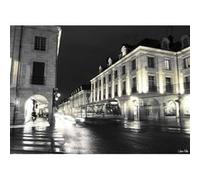 Tableau sur toile rue royale Orléans 45x65 cm CEANOTHE Décoration Murale Art Décoratif Muraux Peinture Imprimée en HD Salon Chambre Bureau Fabriqué en France Noir G