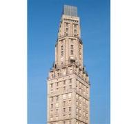 Tableau sur toile tour Perret Amiens 65x97 cm CEANOTHE Décoration Murale Art Décoratif Muraux Peinture Imprimée en HD Salon Chambre Bureau Fabriqué en France Gris G