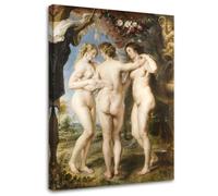 Tableau sur toile, Trois Grâces - P. P. Rubens reproduction (P-1817) 70x100 cm